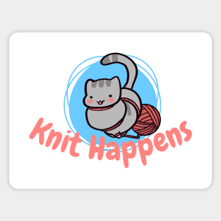 Knit Happens Magnet